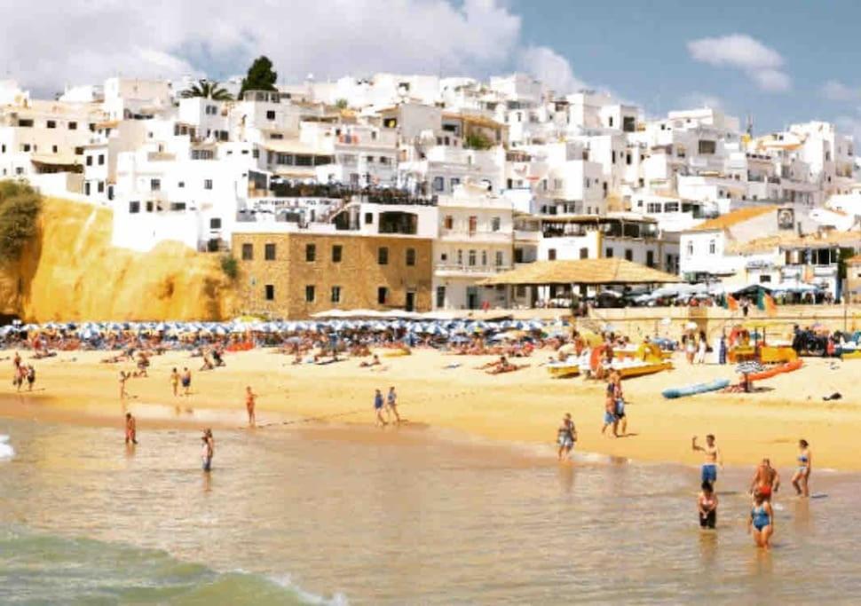 Studio With Great Sea View, Near The Beach, With Ac And Pools Albufeira Exterior photo